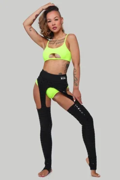 Creatures Of XIX Gecko Grip Cowgirl Leggings - Black