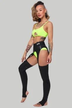 Creatures Of XIX Gecko Grip Cowgirl Leggings - Black