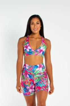 AMBR Designs Halter Crop Top - Aloha