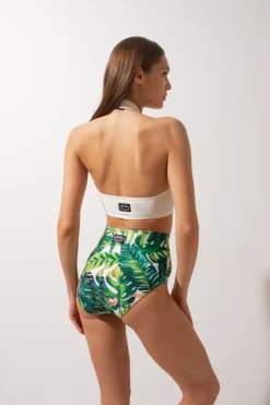 All Pole Wear Shark Polewear High Waist Shorts - Green Fern