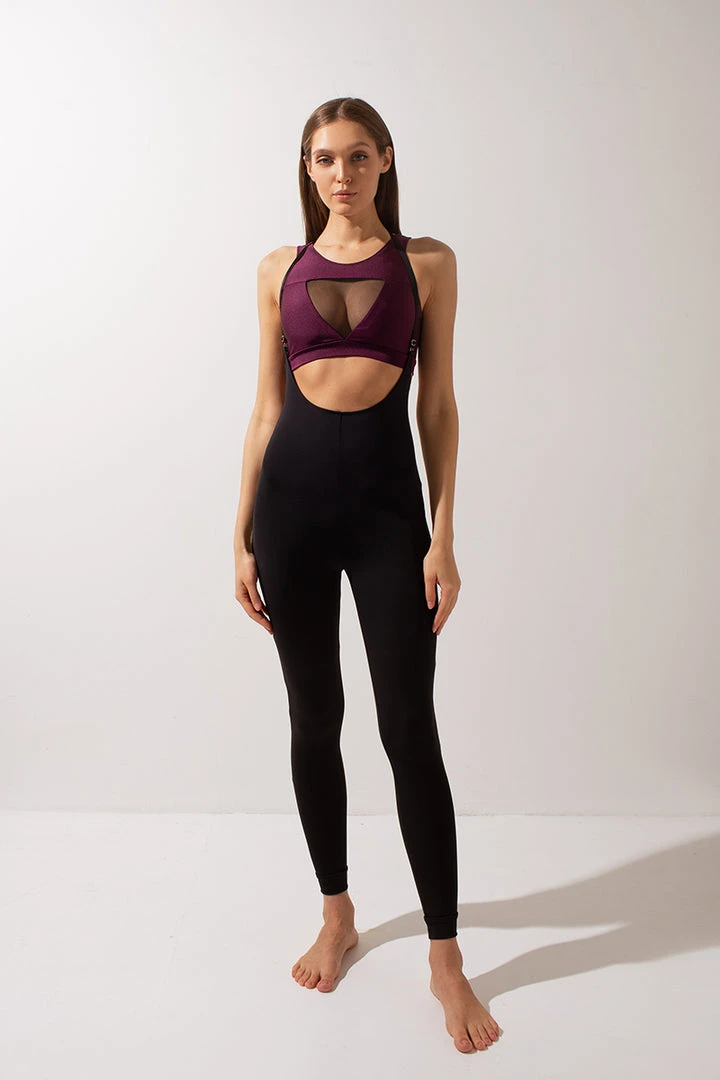 Shark Polewear Sling Leggings - Black All Pole Wear