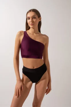 Shark Polewear Aura Top - Plum All Pole Wear