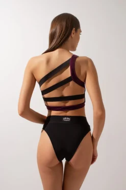 Shark Polewear Aura Top - Plum All Pole Wear