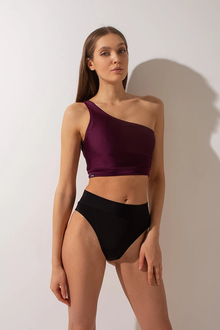 Shark Polewear Aura Top - Plum All Pole Wear