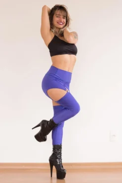 All Pole Wear Sorte Provocative Leggings - Blue