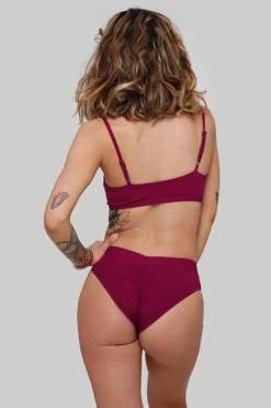 Creatures Of XIX The Hills Top - Ribbed Plum All Pole Wear