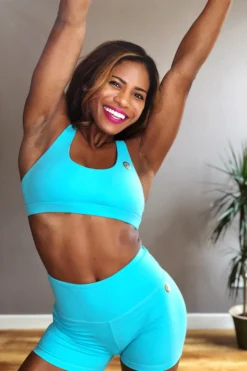 Olra Activewear Sports Bra - Ocean