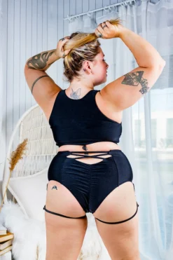 All Pole Wear Chantay Polewear Wildbird Shorts - Noir