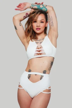 All Pole Wear Creatures Of XIX The Valley Bottoms - Ribbed White