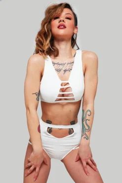 All Pole Wear Creatures Of XIX The Valley Bottoms - Ribbed White