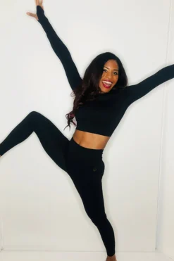 All Pole Wear Olra Activewear Signature Leggings - Black