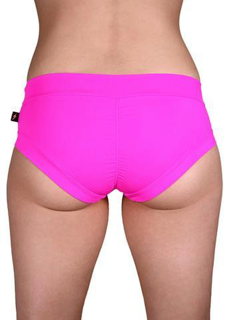 Cleo The Hurricane Essential Hot Pants - Hot Pink All Pole Wear