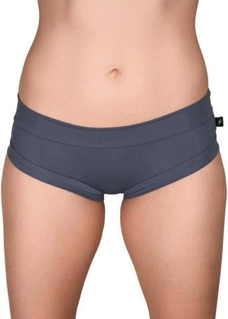 Cleo The Hurricane Essential Hot Pants - Grey All Pole Wear
