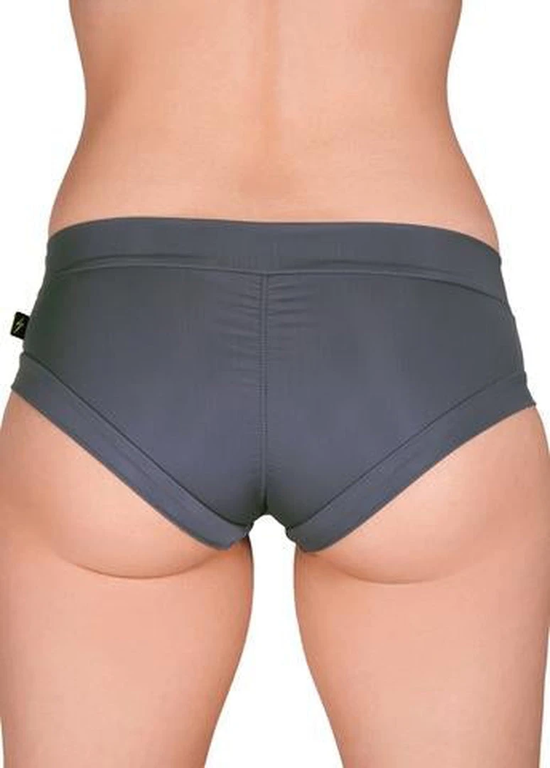 Cleo The Hurricane Essential Hot Pants - Grey All Pole Wear