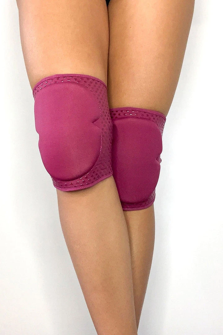 Accessories Lunalae Sticky Silicone Kneepads - Wine