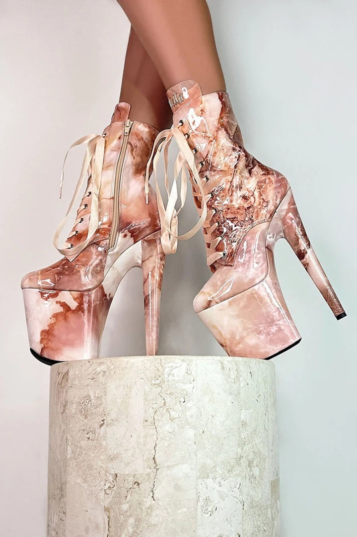 Shoes Hella Heels Renaissance 8inch Boots - Mercy