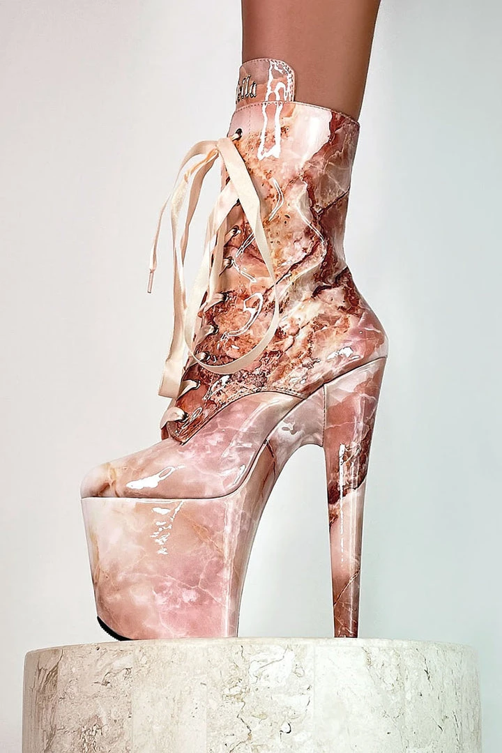 Shoes Hella Heels Renaissance 8inch Boots - Mercy