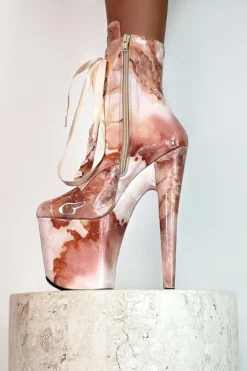 Shoes Hella Heels Renaissance 8inch Boots - Mercy