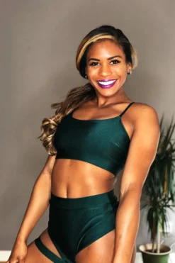 All Pole Wear REV ACTIV Eclipse Top - Bottle Green