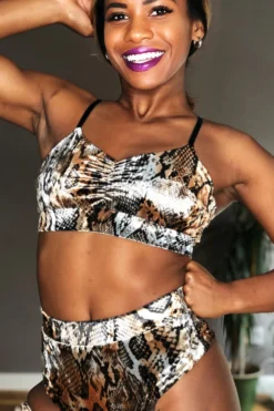 REV ACTIV Eclipse Top - Snake Velvet All Pole Wear