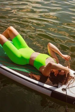 REV ACTIV Cycling Shorts - Neon Green