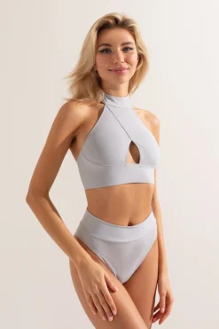 Shark Polewear Tanna Top - Light Grey All Pole Wear