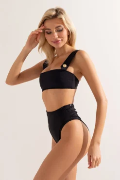 All Pole Wear Shark Polewear Charlotte Top - Black