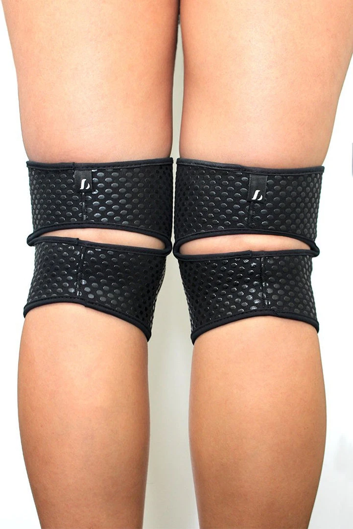 Lunalae Sticky Silicone Kneepads - Black Accessories