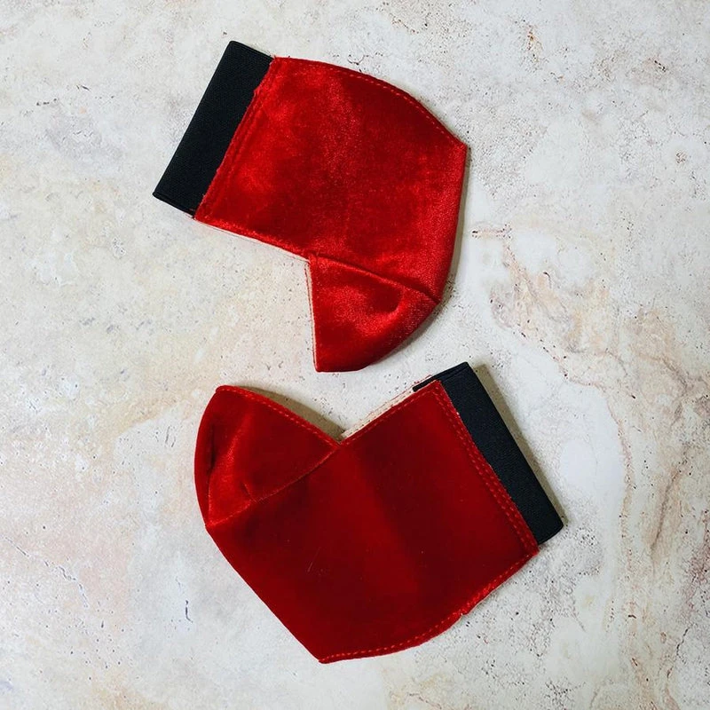 Hella Heels Classique Velvet Shoe Protector - Bad Blood Shoes