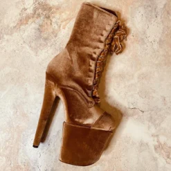 Shoes Hella Heels Classique Velvet Shoe Protector - Moonshine