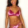 Shimmy & Sparkle Rio Top - Dusty Pink All Pole Wear