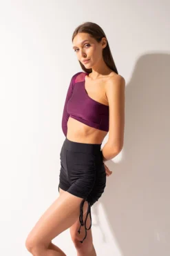 Shark Polewear One Reversible Top - Plum All Pole Wear