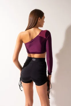 Shark Polewear One Reversible Top - Plum All Pole Wear