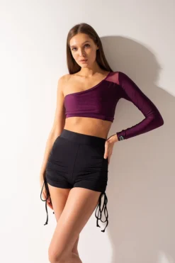 Shark Polewear One Reversible Top - Plum All Pole Wear