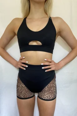 REV ACTIV Pleasure Mesh Shorts - Wild Leopard New In