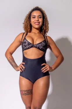 Sorte Impeccable Sling Shorts - Black All Pole Wear