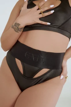 All Pole Wear Creatures Of XIX I Slay G-Banger Bottoms - Black