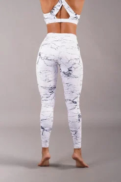 All Pole Wear Off The Pole Iconic Leggings - White Marble