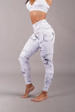 All Pole Wear Off The Pole Iconic Leggings - White Marble