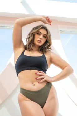 Lunalae Jezelle Top - Recycled Black Tops