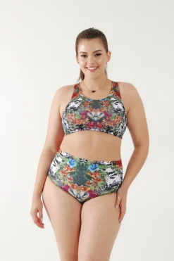 All Pole Wear Pole Addict High Waisted Shorts - Jungle