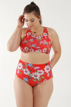 Pole Addict High Waisted Shorts - Just Blossom All Pole Wear