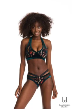 Bandurska Kamala Bottoms - Floral Green New In