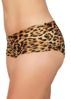 All Pole Wear Cleo The Hurricane Hot Pants - Leopard