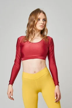Shark Polewear Long Sleeve Top - Wine