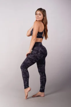 All Pole Wear Off The Pole Iconic Leggings - Black Camouflage