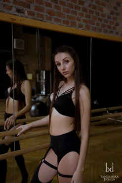 All Pole Wear Bandurska Little Grunger Leggings - Black