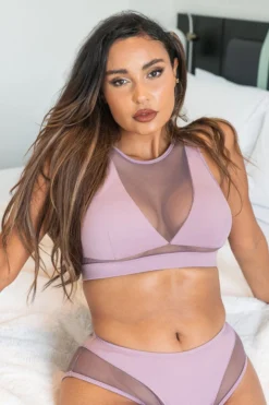 Lunalae Addison Top - Recycled Mauve