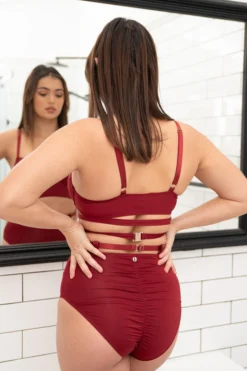 All Pole Wear Lunalae Alice Top - Recycled Wine