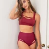 Lunalae Jaded Top - Wine All Pole Wear